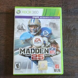 Madden NFL 25‎ Xbox 360 Game EA Sports Football 1989-2014 Kinect